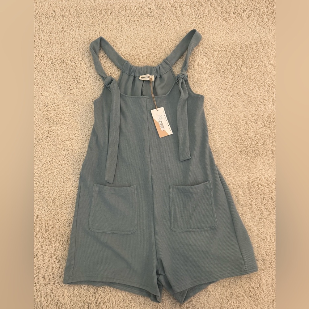 Stylish Slate Jumpsuit with Pockets